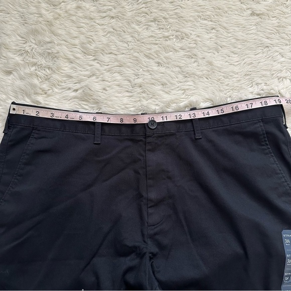 J. Crew Factory Pants Men’s Straight-Fit Flex Chino Classic Black 38x32 NWT New - Picture 9 of 12